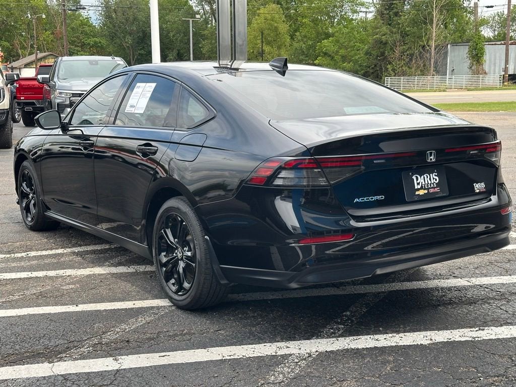 2025 Honda Accord Sedan SE