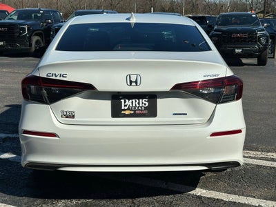 2025 Honda Civic Sedan Hybrid Sport