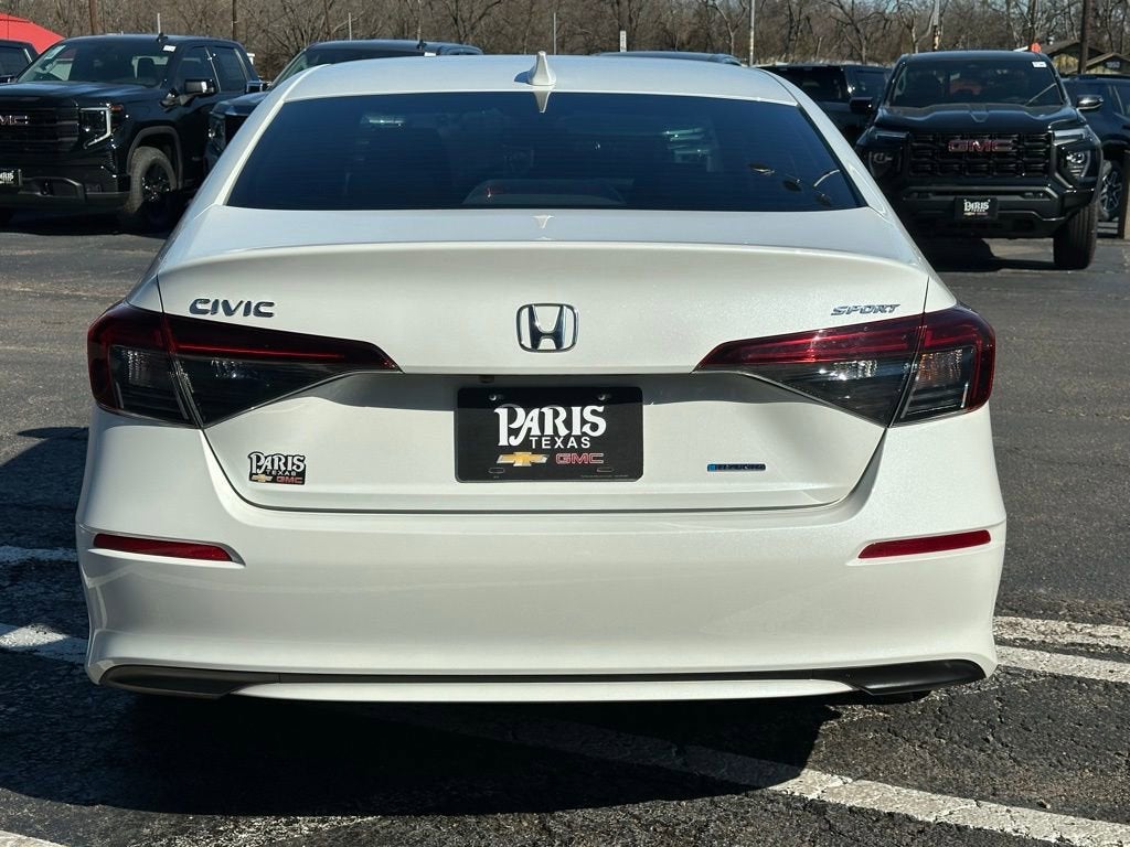 2025 Honda Civic Sedan Hybrid Sport